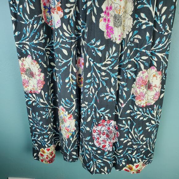 Johnny Was Womens Kashim Easy Fit Tank Floral Motif Dress Boho Size Large - Picture 9 of 10